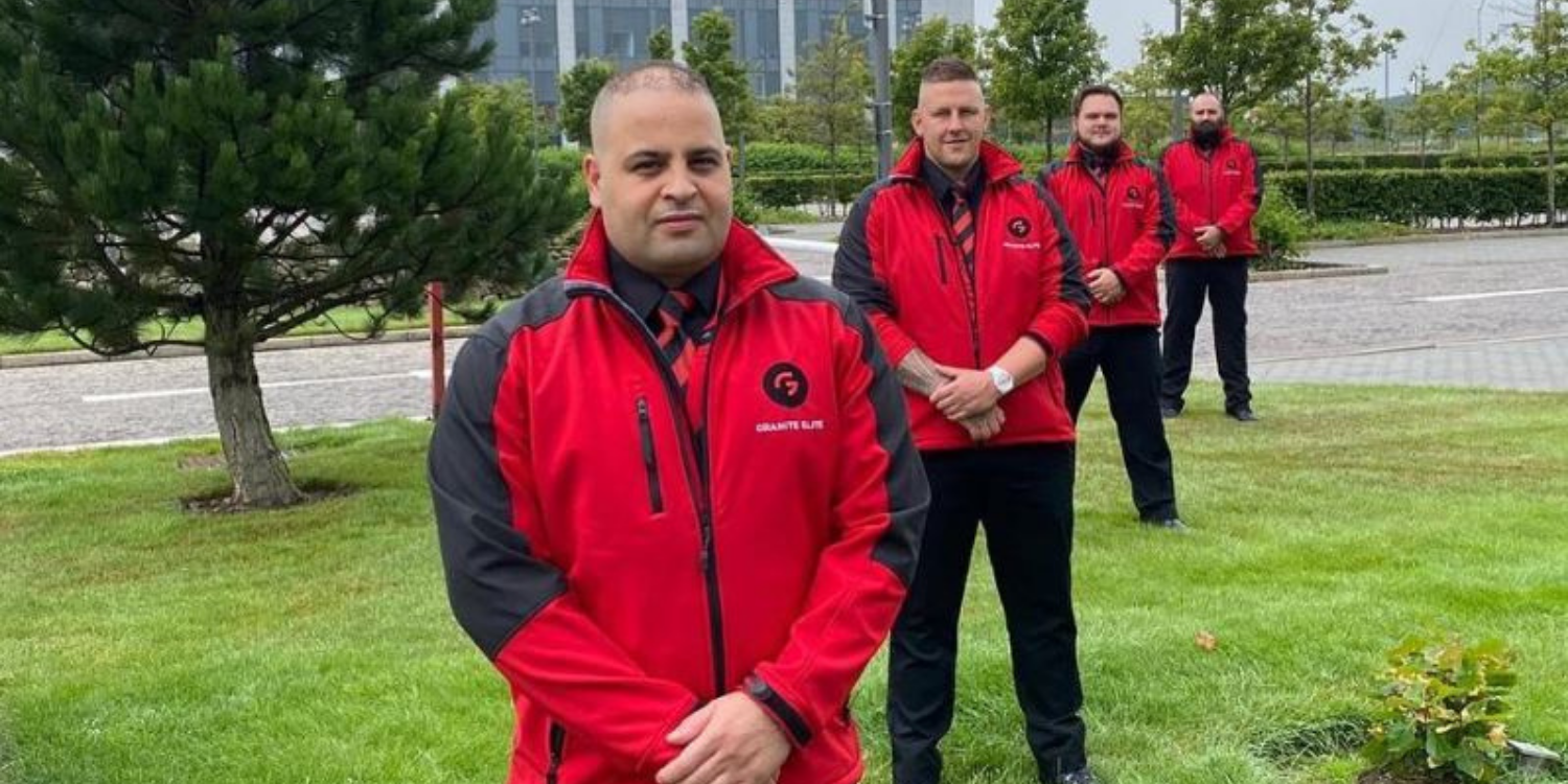 Granite Elite security traning banner home page.