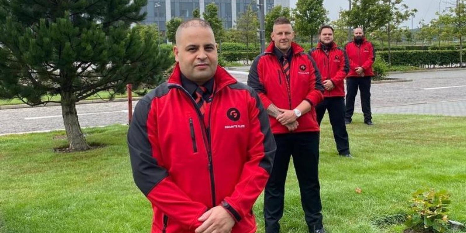 Granite Elite security traning banner home page.